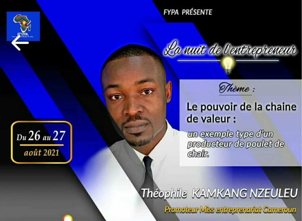 Cameroun-Economie : Théophile KAMGANG Booste l’entrepreneuriat en milieu jeune