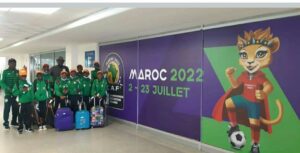 Cameroun-Tournoi Orange Sponsors Change : La team de l&rsquo;anafoot est arrivée au Maroc ce 1er juillet 2022.
