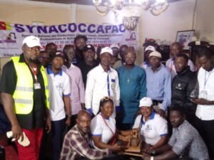 Assemblée générale du syndicat national des conducteurs d’engins lourds, des chauffeurs de camion professionnels et activités connexes du Cameroun : Wandji Cesar rempile à la présidence pour un second mandat