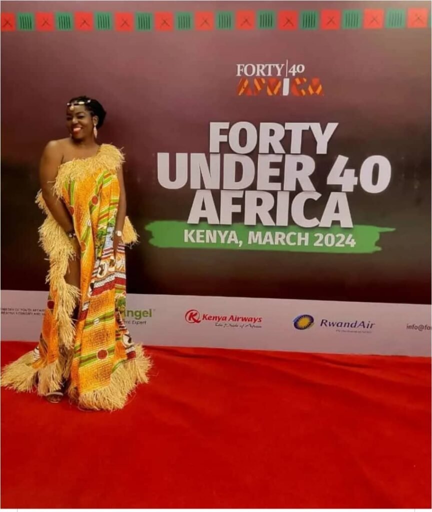 WELISANE MOKWE NKENG remporte le Forty under 40 Africa Award 