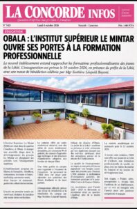 Obala : Le Mintar investit dans l’enseignement supérieur et mise sur la formation professionnelle